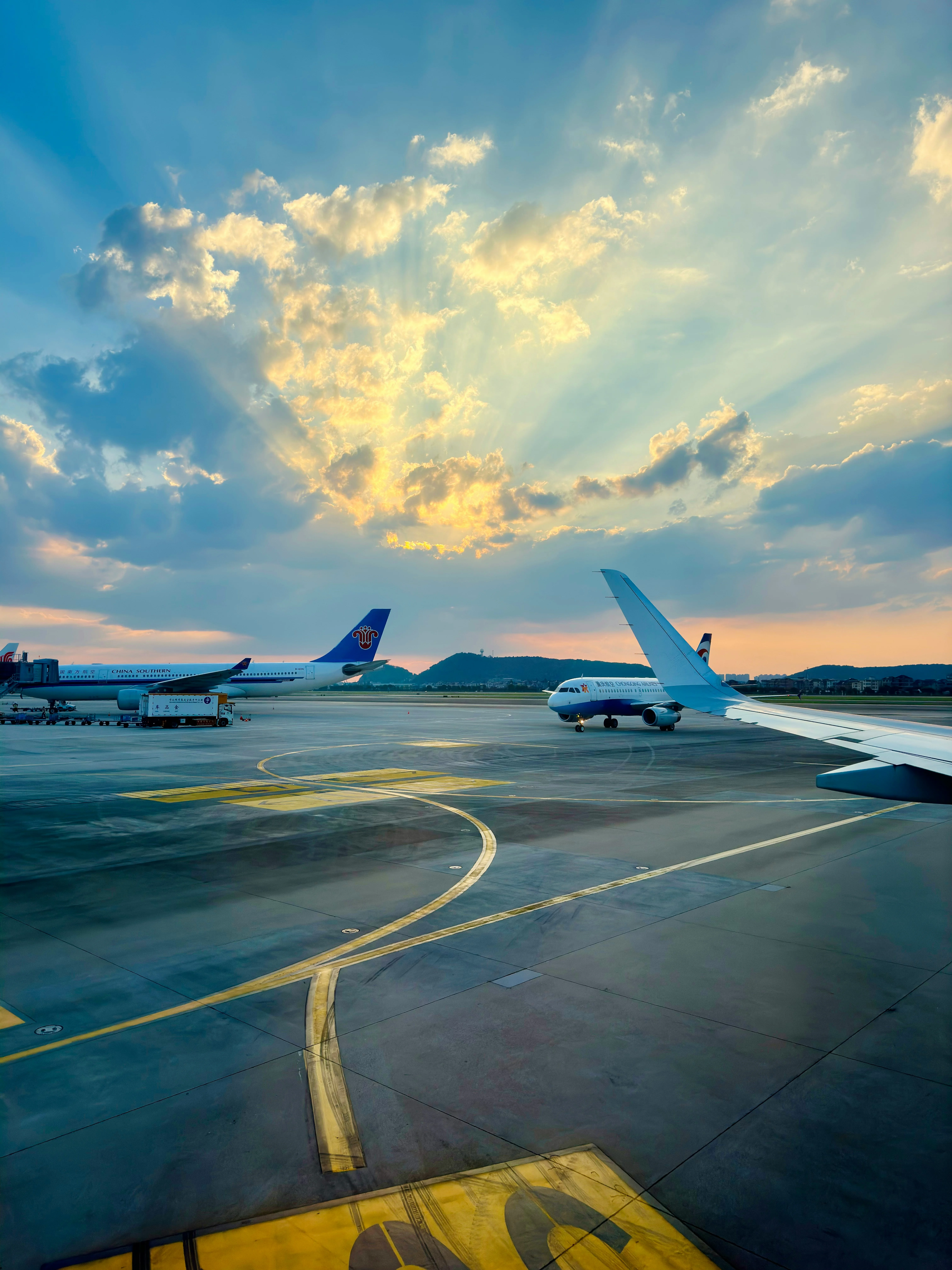 The story of clouds and planes