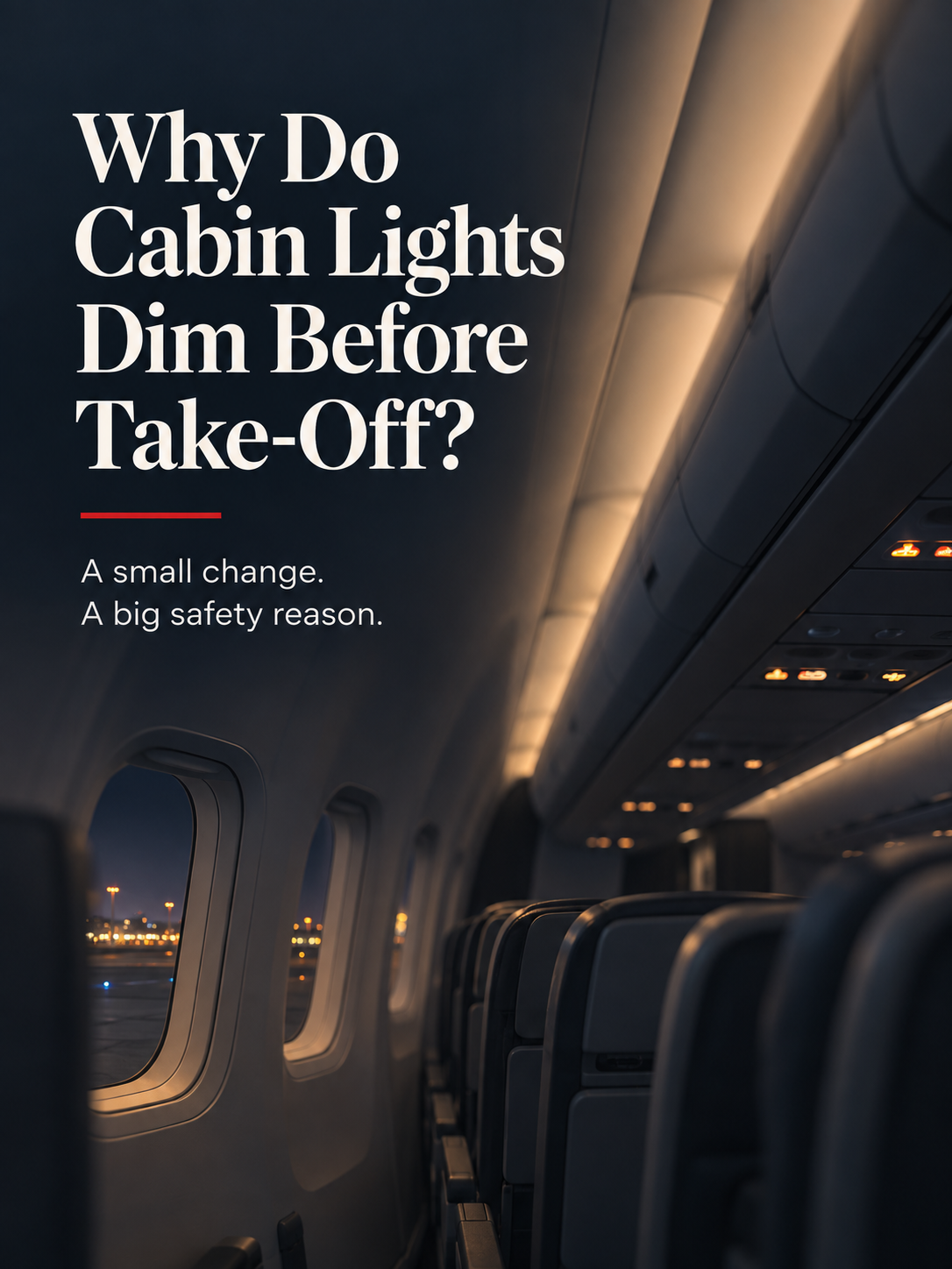 Why Lights Go Dim During Takeoff and Landing in Flights